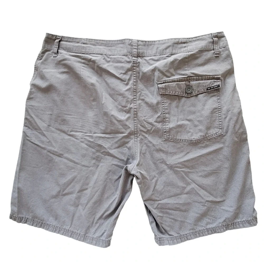Vans Chino Shorts Mens 38 Grey Cotton Twill‎ Classic Skater Casual Outdoor Surf